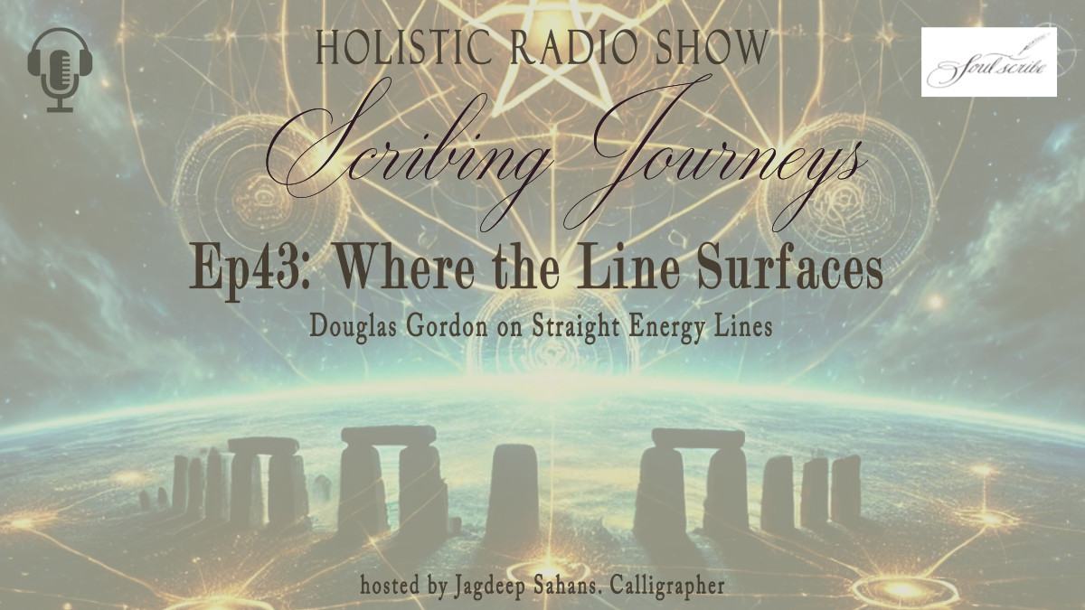 Ep43 | Straight Energy Lines: Douglas Gordon | Scribing Journeys